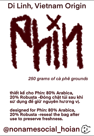 [NC-001] Phin Coffee    _Di Linh Origin