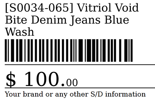 [DR-008] Generate dynamic data product Labels