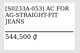 [DR-008] Thrift Store Labels